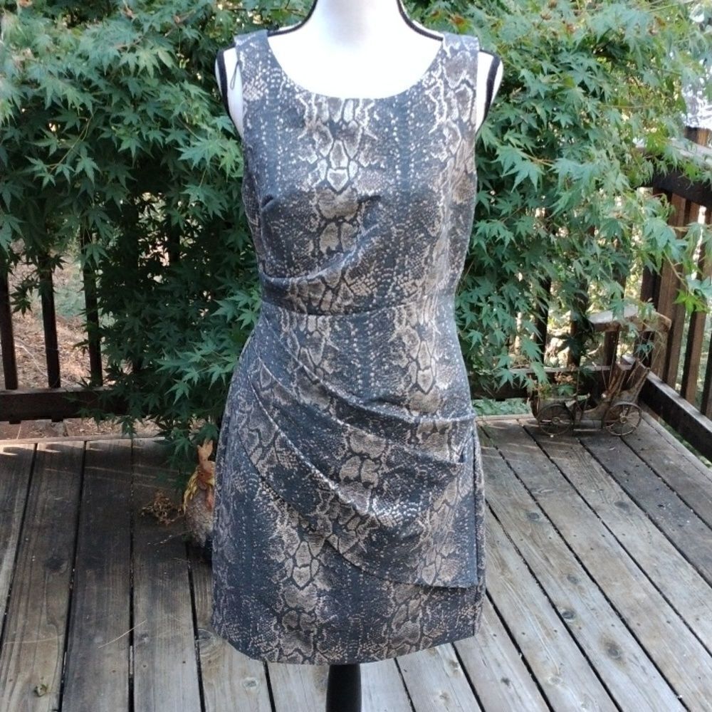 NWOT Donna Morgan Animal Print Dress